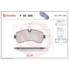 Brembo | Bremsbelagsatz, Scheibenbremse | P 50 059