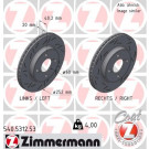 Zimmermann | Bremsscheibe | 540.5312.53