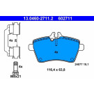 13.0460-2711.2 Bremsbelagsatz, Scheibenbremse