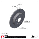 Zimmermann | Bremsscheibe | 430.2617.20