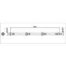 Metzger | Bremsschlauch | 4112064
