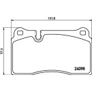 Hella Pagid | Bremsbelagsatz, Scheibenbremse | 8DB 355 019-941