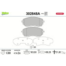 Valeo | Bremsbelagsatz, Scheibenbremse | 302848A