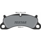 Textar | Bremsbelagsatz, Scheibenbremse | 2500301