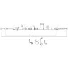 17.2301 Seilzug, Feststellbremse 17.2301 Seilzug, Feststellbremse