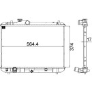 Mahle | Kühler, Motorkühlung | CR 1194 000S