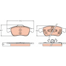 GDB2111 Bremsbelagsatz, Scheibenbremse GDB2111 Bremsbelagsatz, Scheibenbremse
