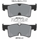 Textar Bremsbelagsatz, Scheibenbremse Q+ 2674401