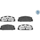 Meyle | Bremsbelagsatz, Scheibenbremse | 025 240 4514/PD