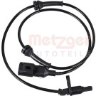 Metzger | Sensor, Raddrehzahl | 09001613