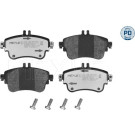 Meyle Bremsbelagsatz, Scheibenbremse MEYLE-PD: Advanced performance and design 025 253 2619/PD