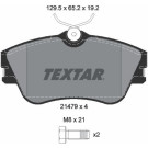 Textar | Bremsbelagsatz, Scheibenbremse | 2147902