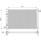 701195 Kühler, Motorkühlung