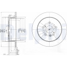 Delphi | Bremsscheibe | BG3779