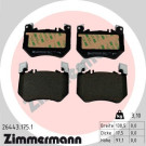 26443.175.1 Bremsbelagsatz, Scheibenbremse
