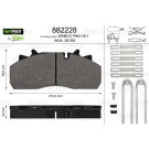 Valeo | Bremsbelagsatz, Scheibenbremse | 882228