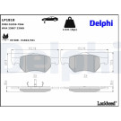 Delphi | Bremsbelagsatz, Scheibenbremse | LP1818 Delphi | Bremsbelagsatz, Scheibenbremse | LP1818