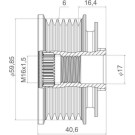 Valeo | Generatorfreilauf | 588438