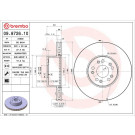 Brembo | Bremsscheibe | 09.8726.10