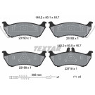 2319002 Bremsbelagsatz, Scheibenbremse Q+