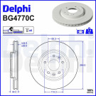 Delphi | Bremsscheibe | BG4770C