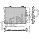 Denso | Kühler, Motorkühlung | DRM13015