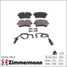 Zimmermann Bremsbelagsatz, Scheibenbremse 25214.175.3