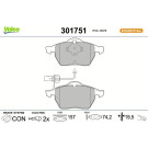 301751 Bremsbelagsatz, Scheibenbremse ESSENTIAL