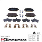 Zimmermann Bremsbelagsatz, Scheibenbremse 25947.170.2