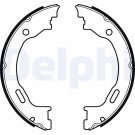 Delphi | Bremsbackensatz, Feststellbremse | LS2077