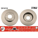 TRW | Bremsscheibe | DF4316