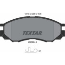 Textar | Bremsbelagsatz, Scheibenbremse | 2329002
