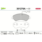 Valeo | Bremsbelagsatz, Scheibenbremse | 301276A