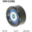 VKM 61086 Umlenk-/Führungsrolle, Keilrippenriemen VKM 61086 Umlenk-/Führungsrolle, Keilrippenriemen