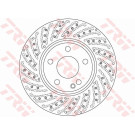 TRW | Bremsscheibe | DF6262S