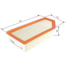 BOSCH F 026 400 520 Luftfilter