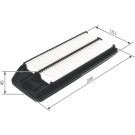 BOSCH 1 987 429 192 Luftfilter