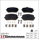 Zimmermann Bremsbelagsatz, Scheibenbremse 22962.180.2