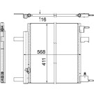 Mahle | Kondensator, Klimaanlage | AC 636 000P