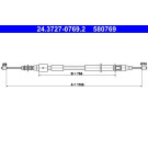 24.3727-0769.2 Seilzug, Feststellbremse 24.3727-0769.2 Seilzug, Feststellbremse