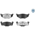 Meyle | Bremsbelagsatz, Scheibenbremse | 025 218 6619/PD