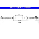 ATE | Seilzug, Feststellbremse | 24.3727-0804.2 ATE | Seilzug, Feststellbremse | 24.3727-0804.2