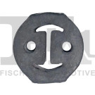 123-928 Halter, Abgasanlage