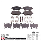 25134.170.2 Bremsbelagsatz, Scheibenbremse