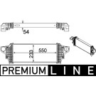 Mahle | Ladeluftkühler | CI 238 000P
