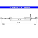 24.3727-0418.2 Seilzug, Feststellbremse 24.3727-0418.2 Seilzug, Feststellbremse