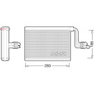 DEV05002 Verdampfer, Klimaanlage