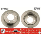 TRW | Bremsscheibe | DF4133