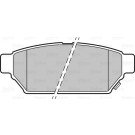 Valeo | Bremsbelagsatz, Scheibenbremse | 301844