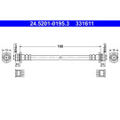 24.5201-0195.3 Bremsschlauch
